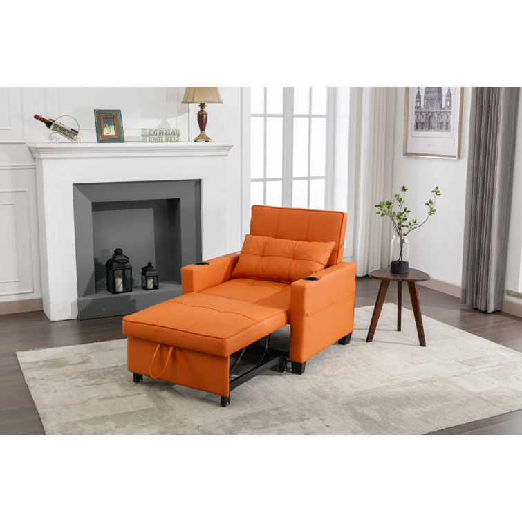 Juarez convertible single sleeper online futon chair symple stuff